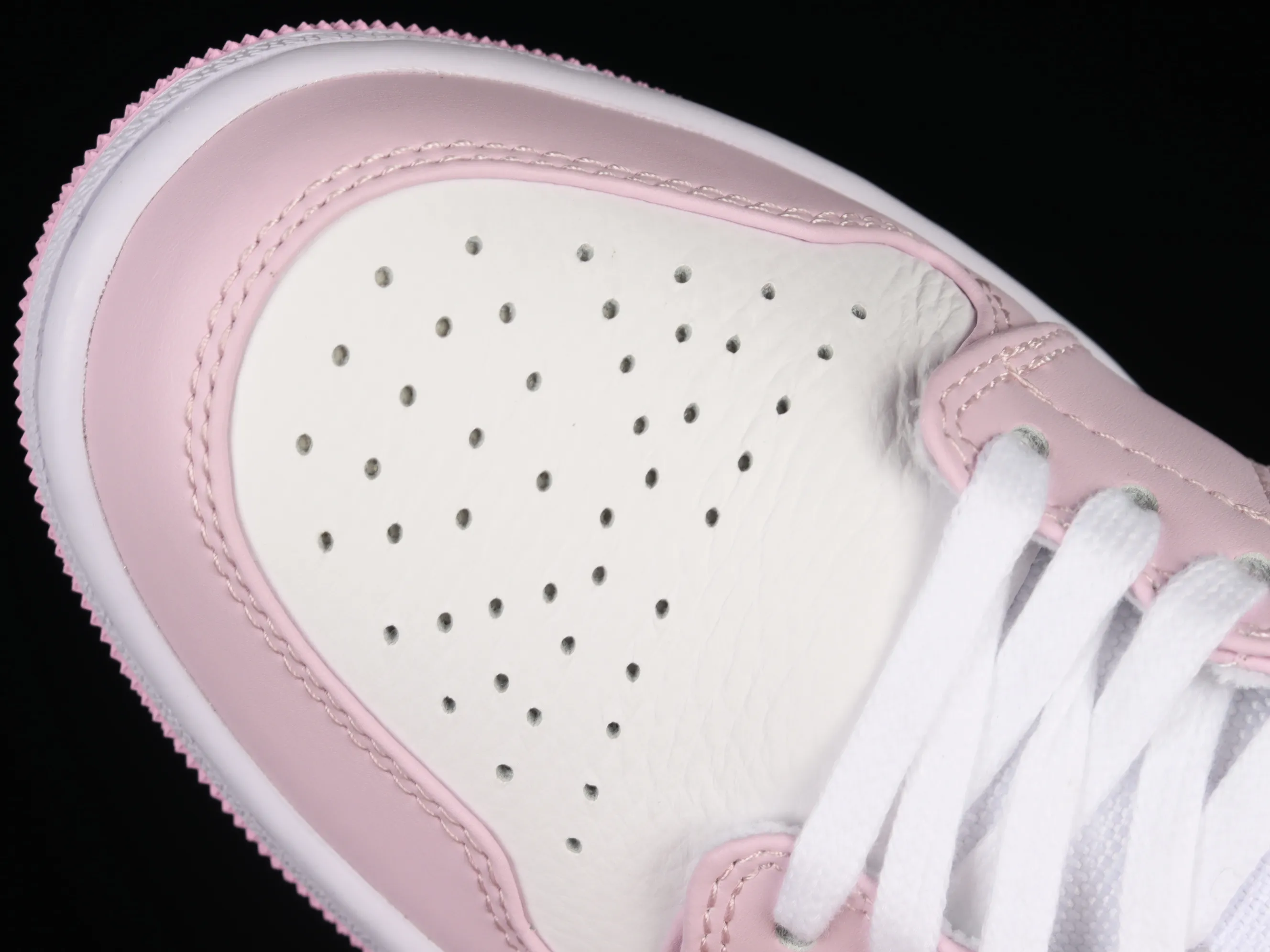 All categories Air Jordan Jordan series basketball shoes Air Jordan 1 Low Z version Air Jordan 1 Low AJ1 Joe 1 white and pink hook low-top casual sneakers DR0758-170